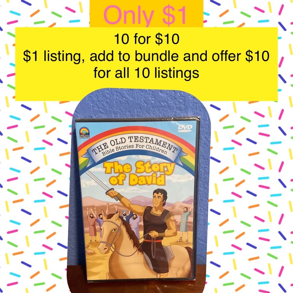 DVD: Bible Stories for children: The Story of David